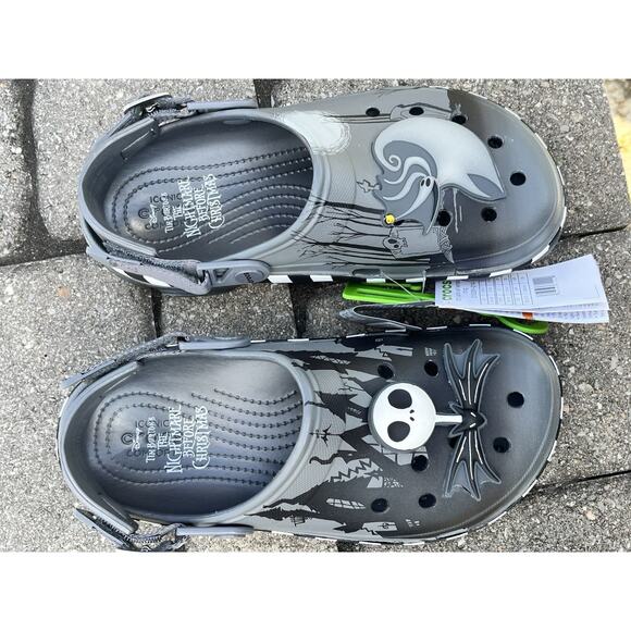 Disney Parks Nightmare Before Christmas Jack Zero Adult Clogs Crocs Size M7/W9 - Picture 7 of 12